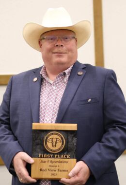Red View Farms is the first place recipient of STAR 5 Recordations for District 6.